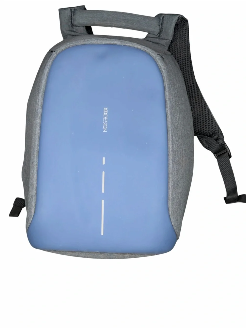 XD Design Backpack in Blue and Gray. Like new